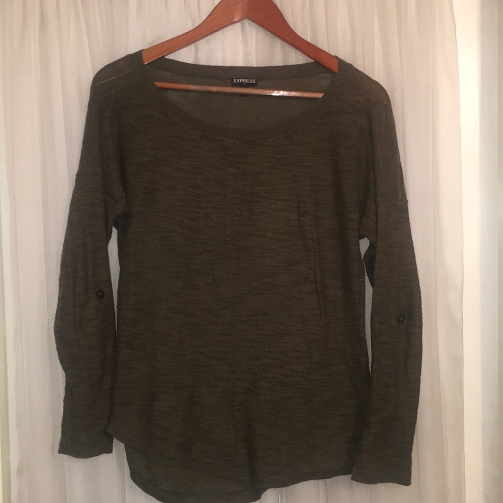 Express Top Dark Green